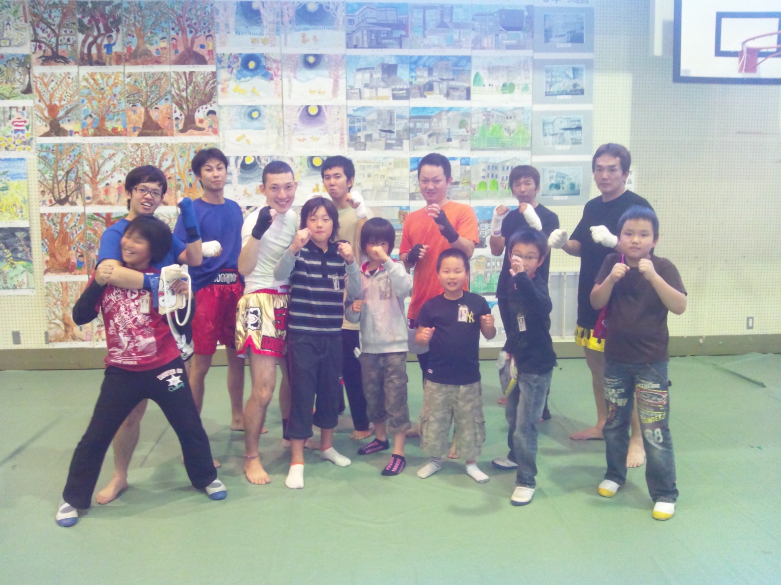 新庄第二小学校にて、新二まつり・・・