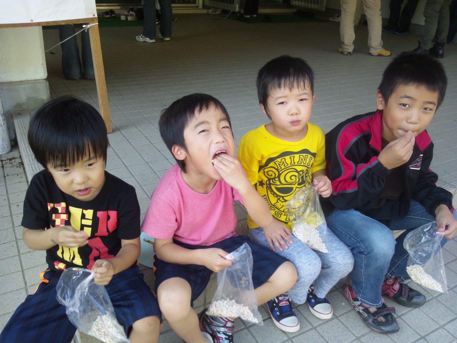 新庄第二小学校にて、新二まつり・・・