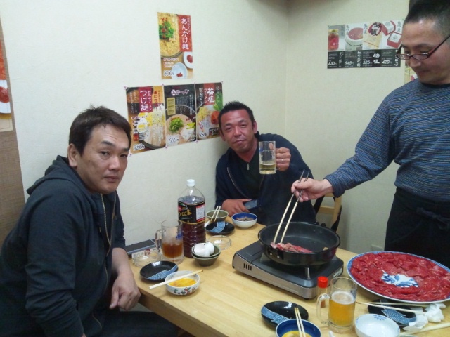 すき焼きなう…