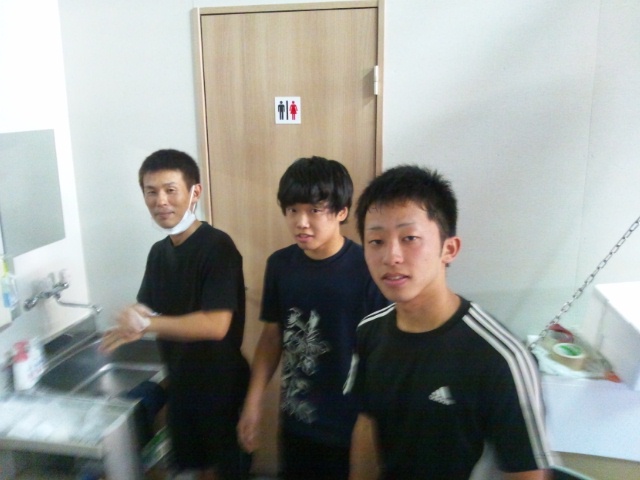 試合まであとちょっと…